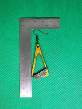 Load image into Gallery viewer, Butterflies Hairclip & Wooden Earrings Set