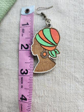 Load image into Gallery viewer, Heritage Beauty - Wooden Earrings