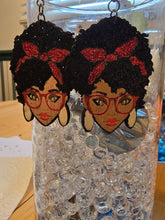 Load image into Gallery viewer, Modern Woman, Boho Wooden Earrings