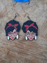 Load image into Gallery viewer, Modern Woman, Boho Wooden Earrings