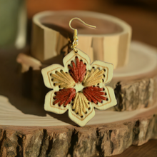 Load image into Gallery viewer, Equinox Armonioso Wooden Earrings