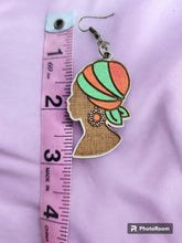 Load image into Gallery viewer, Heritage Beauty - Wooden Earrings