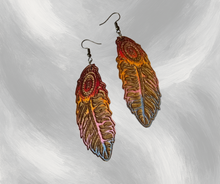Load image into Gallery viewer, Etched Echoes Earrings