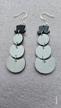 Load image into Gallery viewer, Snowlight Dangle Wooden Earrings