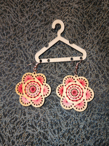 Natural Splendor Wooden Earrings