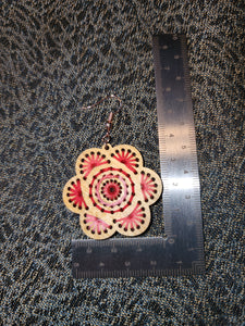 Natural Splendor Wooden Earrings