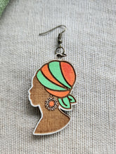 Load image into Gallery viewer, Heritage Beauty - Wooden Earrings
