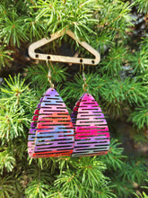 Load image into Gallery viewer, Magical Rainbow Wooden Earrings
