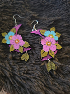 Luna Dulce Wooden Earrings