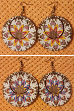 Load image into Gallery viewer, Two-in-One Mandala Charm Earrings – Double the Style, One Price!
