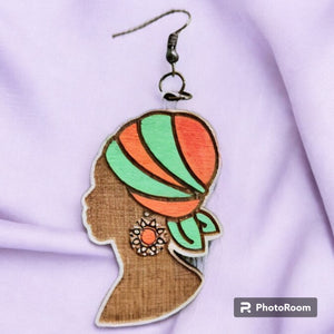 Heritage Beauty - Wooden Earrings